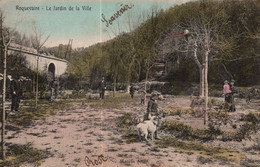 13 / ROQUEVAIRE / LE JARDIN DE LA VILLE / COLORISEE MAURIN - Roquevaire