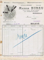 GIRONDE - BORDEAUX - Maison BUREU - Pignon Triangle - Exportation - 80 Rue De Soissons - 150 Bd De Caudéran - Sonstige