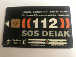 4:375 - Spain Chip SOS Deiak - Dienstkarten