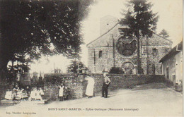 Mont Saint Martin   "  Eglise Gothique  "  Monument Historique   - Carte  Thuillot / Longwy - Mont Saint Martin