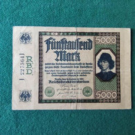 GERMANIA 5000  MARK 1922 - 5.000 Mark