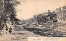 Agen       47     Les Bords Du Canal     N°202   (voir Scan) - Agen