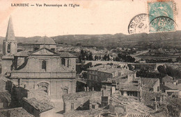 13 / LAMBESC / VUE PANORAMIQUE  DE L EGLISE - Lambesc