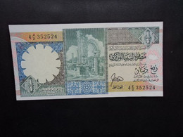 LIBYE * : 1/4  DINAR   ND 1990    P 52         NEUF - Libië