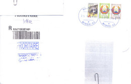 2021. Belarus, The Letter Sent By Registered Prioritaire Post To Moldova - Belarus