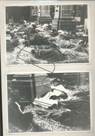 Beaumont Mai 1940 Réfugiés Et Soldats Blessés Dans L'église St Servais. Photos D'archives - 1939-45