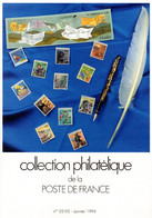 SANS LES TIMBRES " COLLECTION  DE  FRANCE : ANNEE 1993  3éme Quadrimestre ". Avec Les Fiches. Parfait état. - Collections