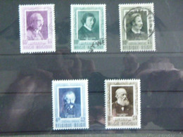 BELG.1952 892° 893° 894° 896* 897* (48€)  :  Ecrivains Littérateurs /Schrijvers - Unused Stamps
