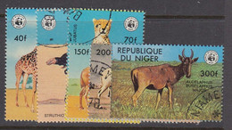 Niger, Scott 447-452, Used - Oblitérés