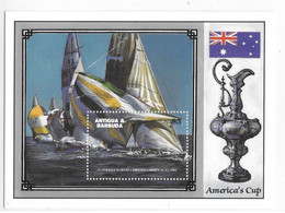 Antigua & Barbuda 1987 America's Cup America Yacht S/S MNH - Antigua Et Barbuda (1981-...)