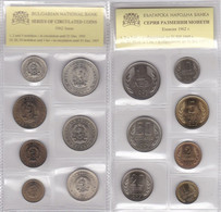 Bulgaria - Set 7 Coins 1 2 5 10 20 50 Stotinki 1 Lev 1962 UNC Sealed Lemberg-Zp - Bulgarien