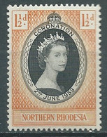 Rhodésie Du Nord  - Yvert N°  58*   -  Bip 4805 - Rodesia Del Norte (...-1963)