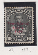 Hawaii Michel-cat. 47 Zonder Gom - Hawaii