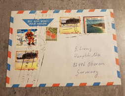 NEW ZEALAND COVER CIRCULED  SEND TO GERMANY - Storia Postale