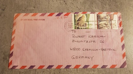 NEW ZEALAND COVER CIRCULED  SEND TO GERMANY - Cartas & Documentos