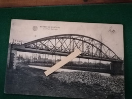 Carte Postale De Merbes-le-château : Le Pont Du Tram - Merbes-le-Chateau