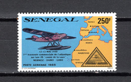 SENEGAL PA N° 165  NEUF SANS CHARNIERE  COTE  4.50€    AVION CARTE - Senegal (1960-...)