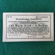 GERMANIA 1/4 DOLLAR 1923 - Deutsche Golddiskontbank