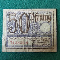 GERMANIA Danzica 50 PGENNING 1919 - Zonder Classificatie