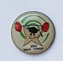 Pin' S  Sport  Haltérophilie  2002  IZMIR - TURKEY - Pesistica