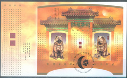 CANADA - FDC - 6.1.2006 - YEAR OF THE DOG - Yv BLOC 81 - Lot 24362 - 2001-2010