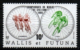Wallis Et Futuna - 1989 - Yvert N° 390 ** - Championnats Du Monde De Cyclisme - Neufs