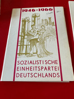 Lot De 5 Cartes Maximum 1946 -1966 20 Ans De Socialisme Dans Un Carnet - Cartas Máxima