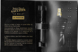 PARFUM JEAN PAUL GAULTIER - LE MALE LE PARFUM, VOIR LES SCANNERS - Parfums - Stalen