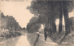 75 . Paris . Canal De L'Ourcq . - Distretto: 19