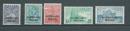 Inde -FRANCHISE ( Vietnam  )   Sérié Yvert N°  23  / 27 ** 5 Valeurs Neuves Sans Charnière  Bip4903 - Military Service Stamp