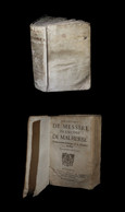 [POESIE CAEN] MALHERBE (François De) - Oeuvres + Poésies. 1635. - Before 18th Century