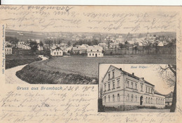 Allemagne Carte Postale Gruss Aus Brambach 1902 - Bad Brambach