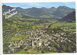CPSM Osterreich Tirol - Gruss Aus KITZBÜHEL Im Vordergrund Pfarrikirche St Andreas - Ungewöhnlich - Kitzbühel