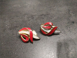 Boucles D'oreilles Vintages à Clips - Orecchini