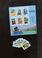 FRANCE 4051 / 4056 + BLOC ** Neuf Sans Charnières Les Voyages De Tintin BD Comics Strips Kuifje - Neufs