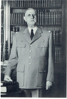 Carte-photo Officielle Du Général De Gaulle - Photo Jean-Marie Marcel - Documents Historiques