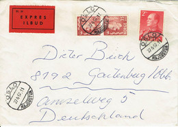 Norwegen / Norway - Umschlag Echt Gelaufen / Cover Used (I930) - Lettres & Documents