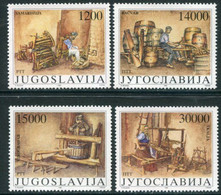 YUGOSLAVIA 1989 Museum Exhibits: Handwork Tools MNH / **.  Michel  2380-83 - Ungebraucht