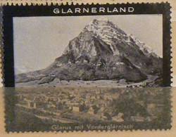GLARNERLAND, Vignette Dentelée En Noir Et Blanc, Avec Gomme *, Glarus Mit Vorderglârnisch, TB - Zonder Classificatie