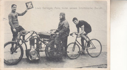 LOUIS DARRAGON  PARIS   CLICHE PRISE A DRESDE - Ciclismo