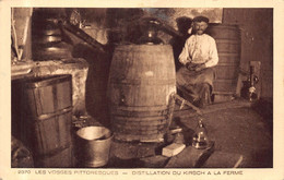88 - VOSGES  - Distillation Du Kirsch à La Ferme ( Alambic ) - Zonder Classificatie