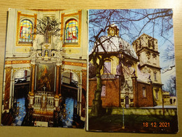 4 Kaarten Montaigu Scherpenheuvel - Basiliek En Binnenzichten - Ed Thill En S. Best - Ref 67 - Scherpenheuvel-Zichem