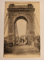 63 - LONGUES - Le Pont De Longues - Animé - Vic Le Comte - Cpa - Puy De Dome - Other Municipalities
