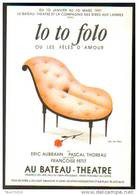 Carte Postale : Lo To Folo - Au Bateau-Théâtre - Illustration Léo Kouper (1991) - Kouper