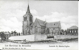 LENNIK.  LENNICK St MARTIN.  L'EGLISE. ENVIRONS DE BRUXELLES. NELS SERIE 11 N°210 - Lennik