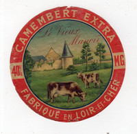 Dec21 41028   étiquettes   Camembert   Le Vieux Manoir - Quesos