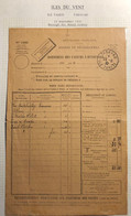 Océanie Bordereau Des Valeurs à Recouvrer 23/09/1930 TAHITI TARAVAO Pour 40 Fr à Recouvrer TTB - Covers & Documents