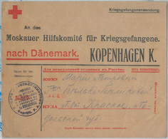 81899 - DENMARK  - Postal History -  Russian POW In Osnabrück - RED CROSS - Lettres & Documents