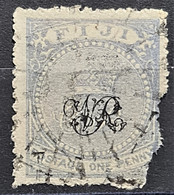 FIJI 1876 - Canceled - Sc# 33 - Defect On Lower Right Edge! - Fidji (...-1970)