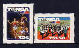 Tonga 1982 Commonwealth Games Specimen Set - Tonga (1970-...)